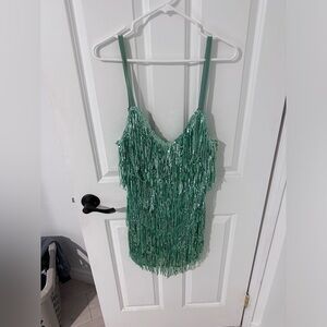 Amazing lace sequin dress